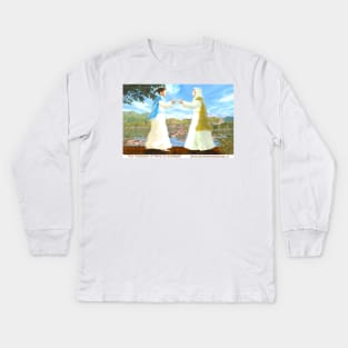 The Visitation of Mary To Elizabeth Kids Long Sleeve T-Shirt